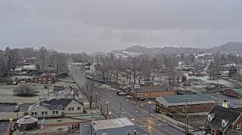 Weather camera view of Russell County Courthouse.