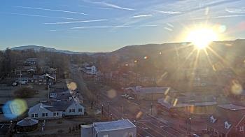 Weather camera view of Russell County Courthouse.