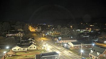 Weather camera view of Russell County Courthouse.