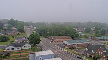 Weather camera view of Russell County Courthouse.