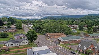 Weather camera view of Russell County Courthouse.