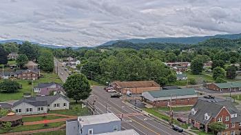 Weather camera view of Russell County Courthouse.