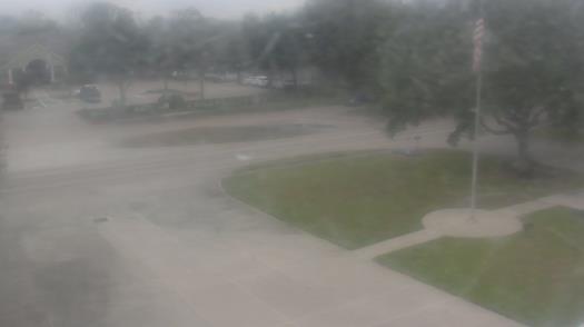Weather camera view of City of League City Fire Station 4.