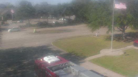 Weather camera view of City of League City Fire Station 4.