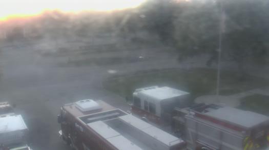 Weather camera view of City of League City Fire Station 4.