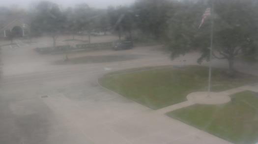 Weather camera view of City of League City Fire Station 4.