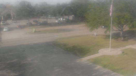 Weather camera view of City of League City Fire Station 4.