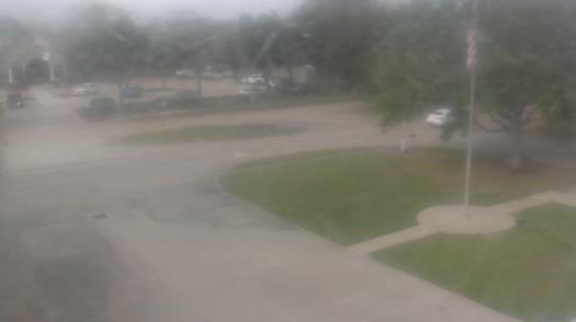 Weather camera view of City of League City Fire Station 4.