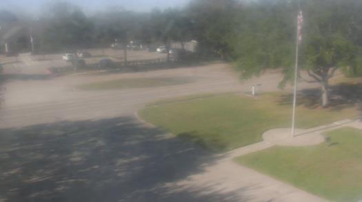 Weather camera view of City of League City Fire Station 4.