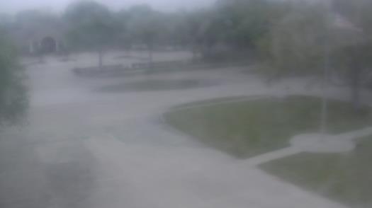 Weather camera view of City of League City Fire Station 4.