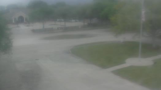 Weather camera view of City of League City Fire Station 4.