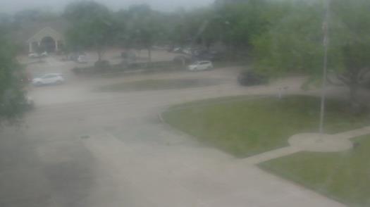 Weather camera view of City of League City Fire Station 4.