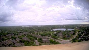 Weather camera view of City of League City South Shore Water Tower.