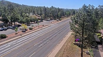 Weather camera view of Town of Pinetop-Lakeside.