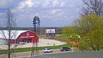 Weather camera view of Amish Country Store.