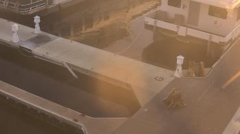 Weather camera view of Lake Powell Resorts and Marinas - Wahweap Marina.