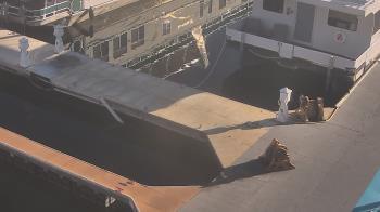 Weather camera view of Lake Powell Resorts and Marinas - Wahweap Marina.