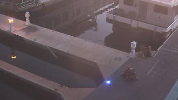 Weather camera view of Lake Powell Resorts and Marinas - Wahweap Marina.