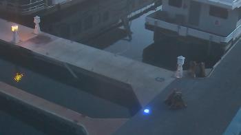 Weather camera view of Lake Powell Resorts and Marinas - Wahweap Marina.