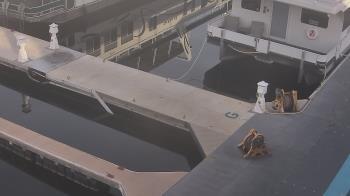 Weather camera view of Lake Powell Resorts and Marinas - Wahweap Marina.