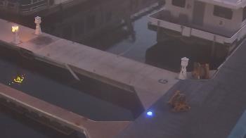 Weather camera view of Lake Powell Resorts and Marinas - Wahweap Marina.