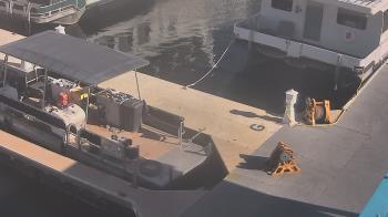 Weather camera view of Lake Powell Resorts and Marinas - Wahweap Marina.