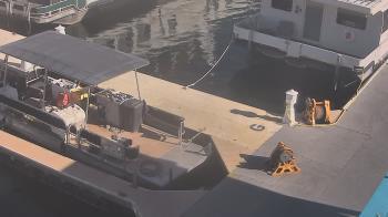 Weather camera view of Lake Powell Resorts and Marinas - Wahweap Marina.