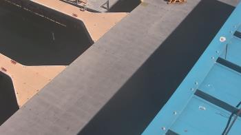 Weather camera view of Lake Powell Resorts and Marinas - Wahweap Marina.