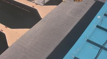 Weather camera view of Lake Powell Resorts and Marinas - Wahweap Marina.