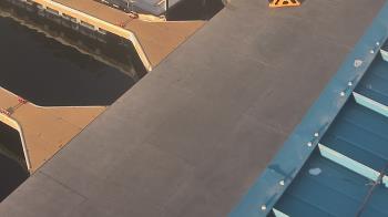 Weather camera view of Lake Powell Resorts and Marinas - Wahweap Marina.
