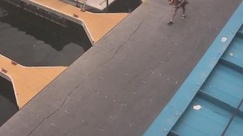 Weather camera view of Lake Powell Resorts and Marinas - Wahweap Marina.
