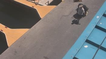 Weather camera view of Lake Powell Resorts and Marinas - Wahweap Marina.
