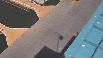 Weather camera view of Lake Powell Resorts and Marinas - Wahweap Marina.