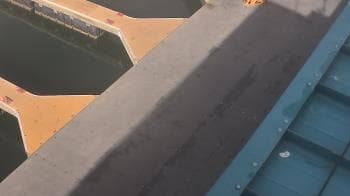 Weather camera view of Lake Powell Resorts and Marinas - Wahweap Marina.