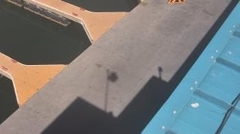 Weather camera view of Lake Powell Resorts and Marinas - Wahweap Marina.