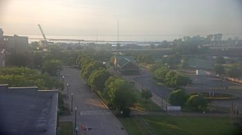 Weather camera view of Lorain Palace Theater.