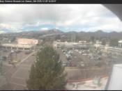 Weather camera view of The Bradbury Science Museum.