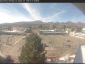 Weather camera view of The Bradbury Science Museum.