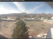 Weather camera view of The Bradbury Science Museum.