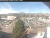 Weather camera view of The Bradbury Science Museum.