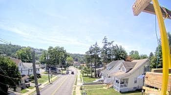 Weather camera view of Little Falls School #3.