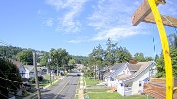 Weather camera view of Little Falls School #3.