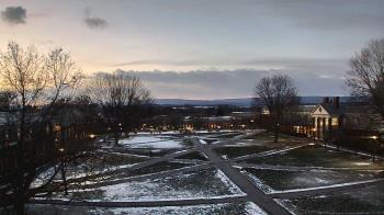 Weather camera view of Bucknell University.