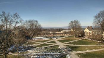 Weather camera view of Bucknell University.