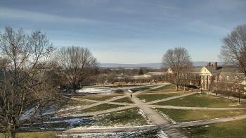 Weather camera view of Bucknell University.