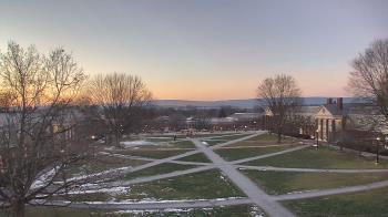 Weather camera view of Bucknell University.