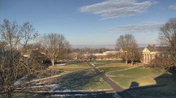 Weather camera view of Bucknell University.