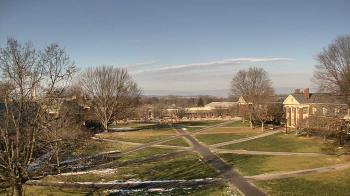 Weather camera view of Bucknell University.