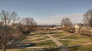 Weather camera view of Bucknell University.