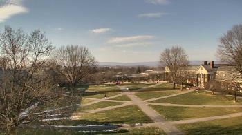Weather camera view of Bucknell University.